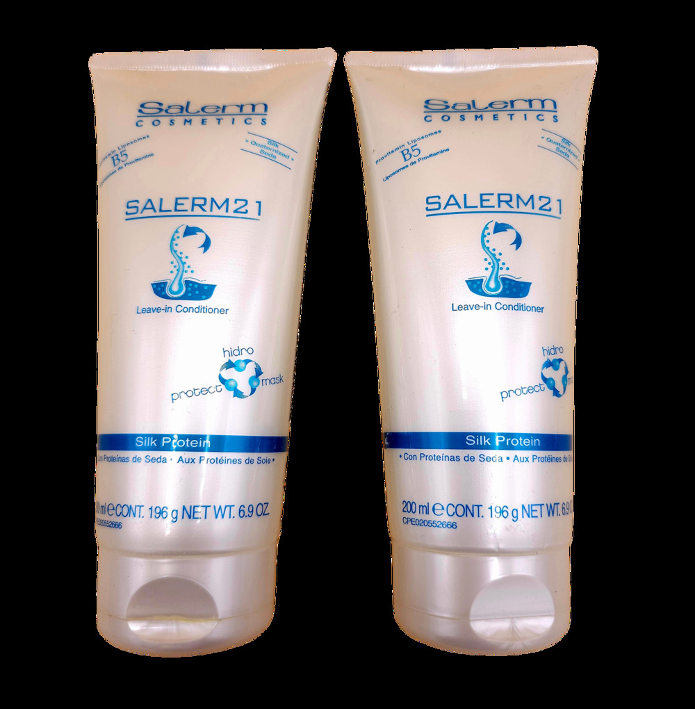 (2) Salerm 21 B5 Silk Protein Leave-In Conditioner 6.9 oz Each - Set of 2